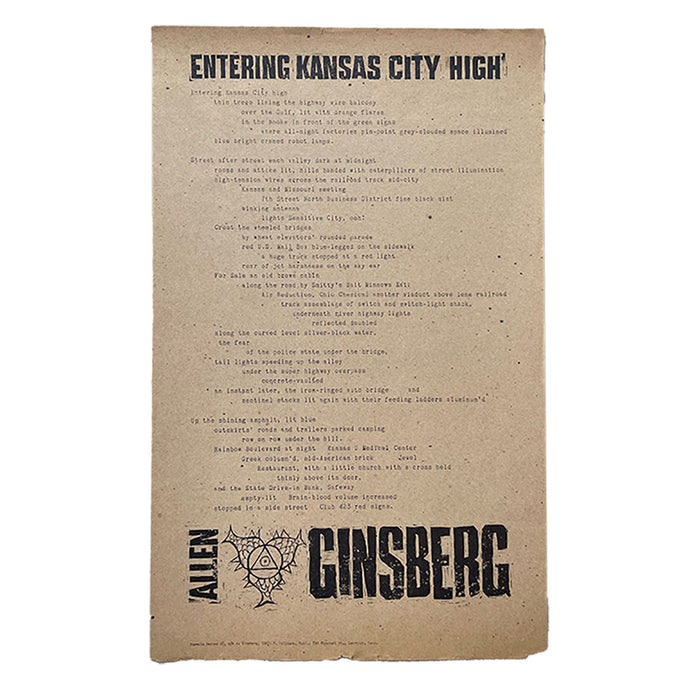 Entering Kansas City High Poster