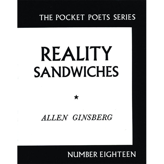 Pocket Poets Series: Reality Sandwiches